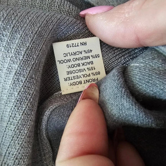 Kenneth Cole Awearness Men's Gray Zip Up Slim Fit Vest Size size XL - Picture 10 of 11